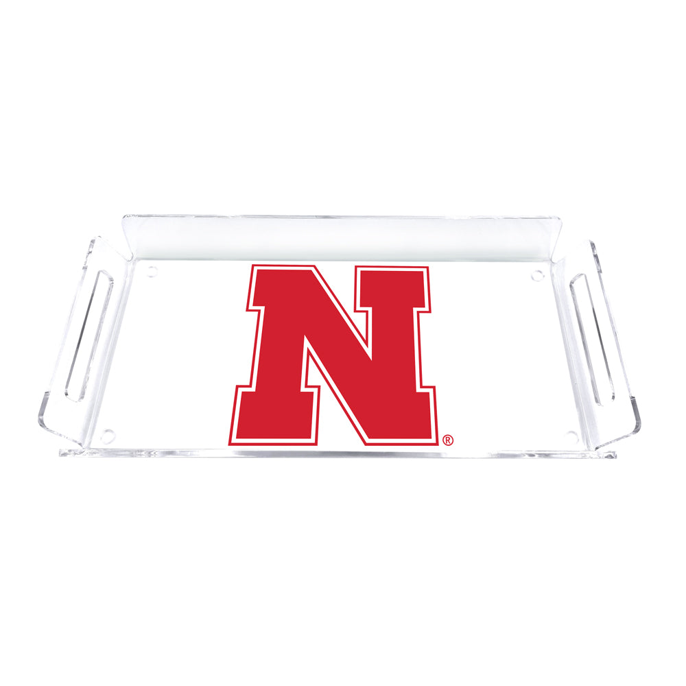 Nebraska Cornhuskers - Nebraska Mark Decorative Serving Tray