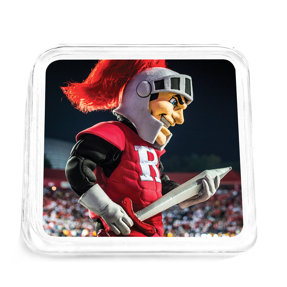Rutgers Scarlet Knights - Sir Henry's Sword Drink Coaster