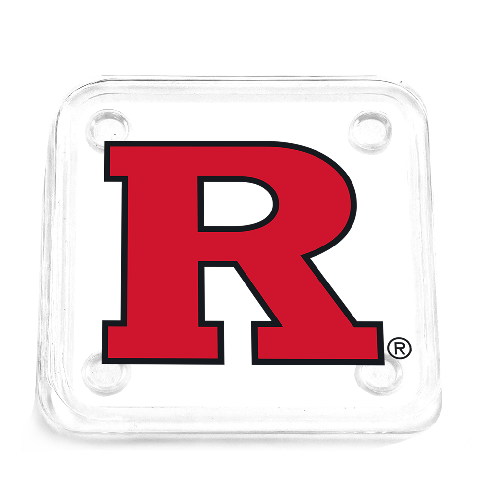 Rutgers Scarlet Knights - R Logo Drink Coaster