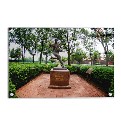 Rutgers Scarlet Knights - Birthplace Statue - College Wall Art #Acrylic