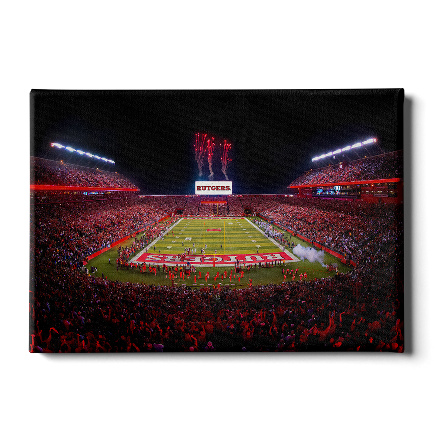 Rutgers Scarlet Knights - SHI Stadium Score! - College Wall Art #Canvas