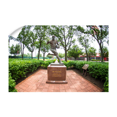 Rutgers Scarlet Knights - Birthplace Statue - College Wall Art #Wall Decal