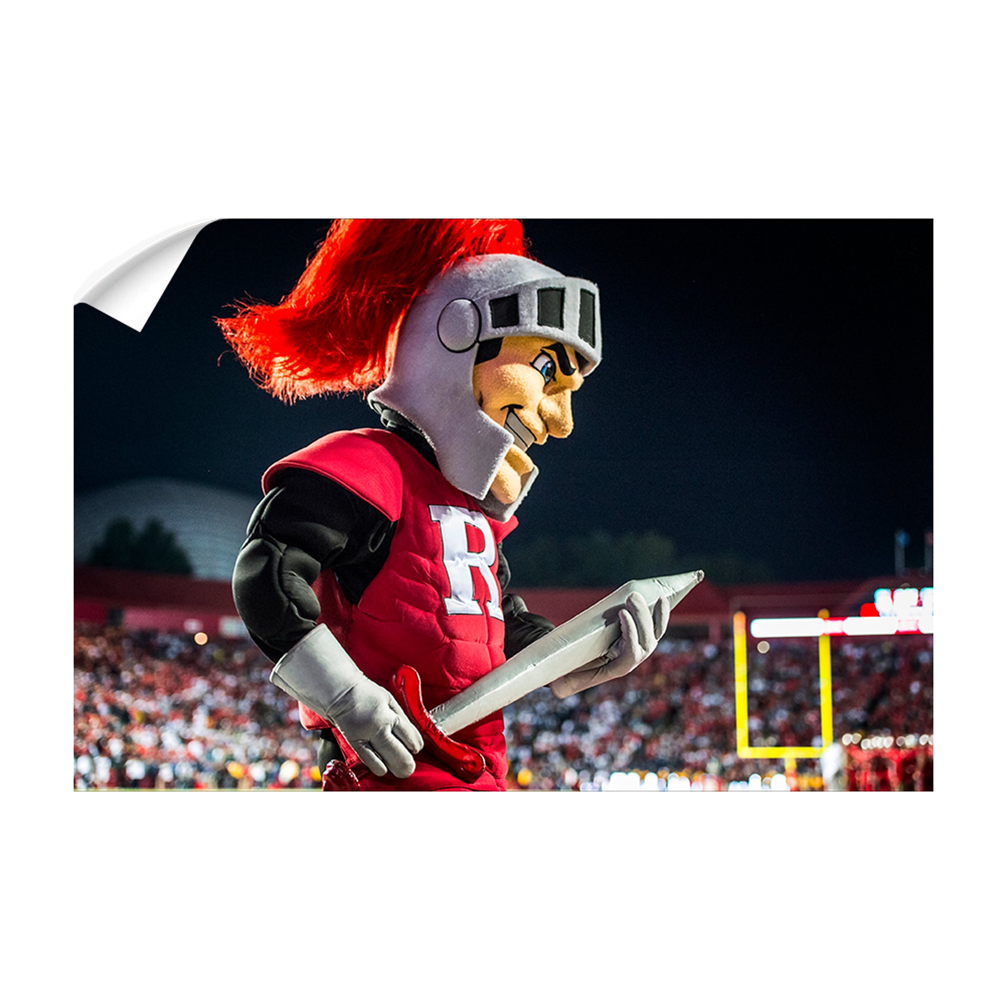 Rutgers Scarlet Knights - Sir Henry's Sword - College Wall Art #Canvas