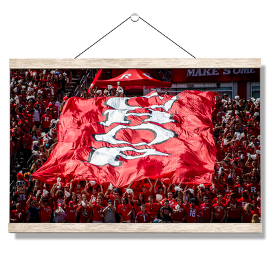 Rutgers Scarlet Knights - CHOP - College Wall Art #Hanging Canvas