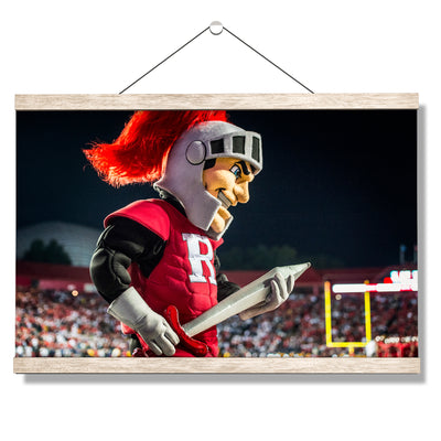 Rutgers Scarlet Knights - Sir Henry's Sword - College Wall Art #Hanging Canvas