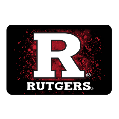 Rutgers Scarlet Knights - Rutgers R - College Wall Art #PVC
