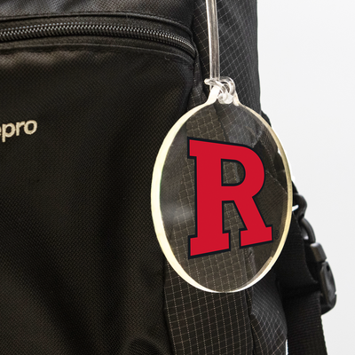 Rutgers Scarlet Knights - R Logo Bag Tag & Ornament
