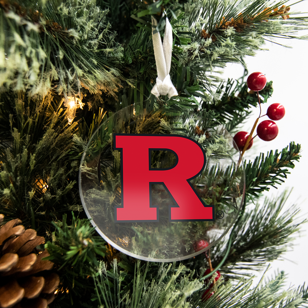 Rutgers Scarlet Knights - R Logo Bag Tag & Ornament