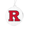 Rutgers Scarlet Knights - R Logo Bag Tag & Ornament - College Wall Art #Bag Tag