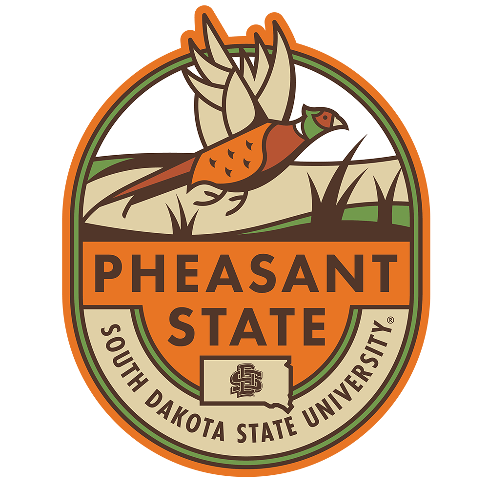 South Dakota State Jackrabbits - Pheasant State Shield Single Layer Dimensional