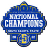 South Dakota State Jackrabbits - National Champions Single Layer Dimensional