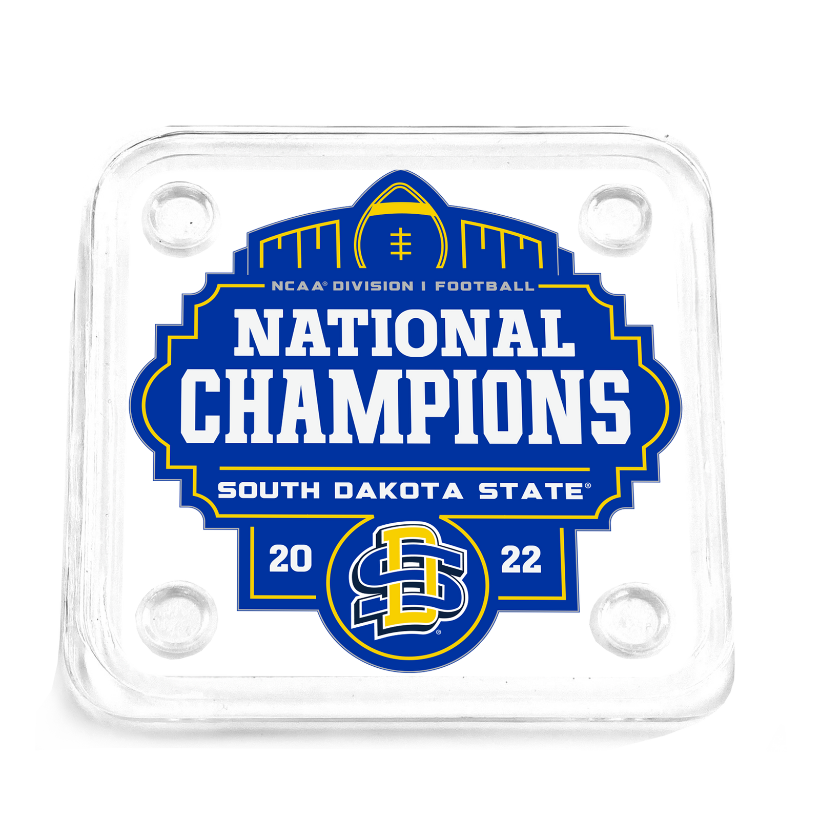 South Dakota State Jackrabbits - National Champions Drink Coaster