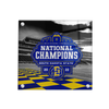 South Dakota State Jackrabbits - SDSU National Champions Checkerboard End Zone
