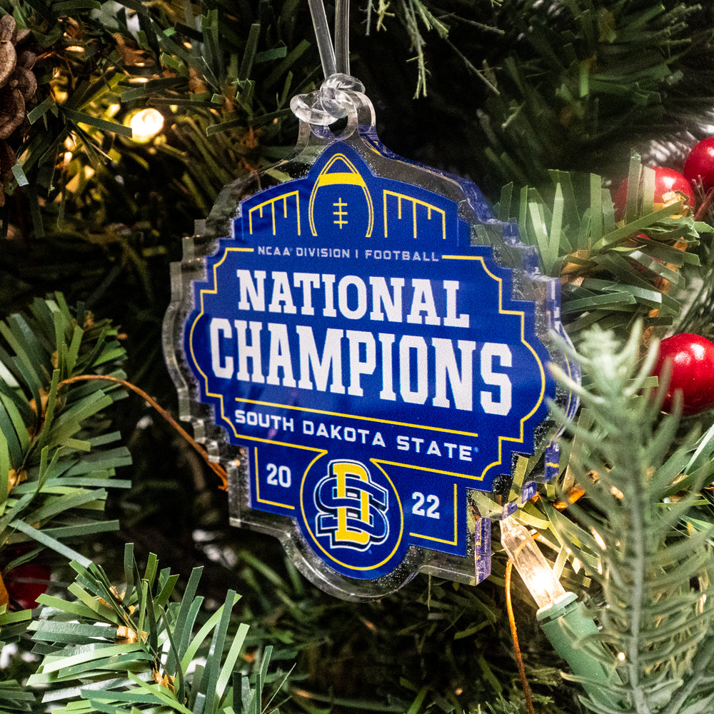South Dakota State Jackrabbits - National Champions Bag Tag & Ornament