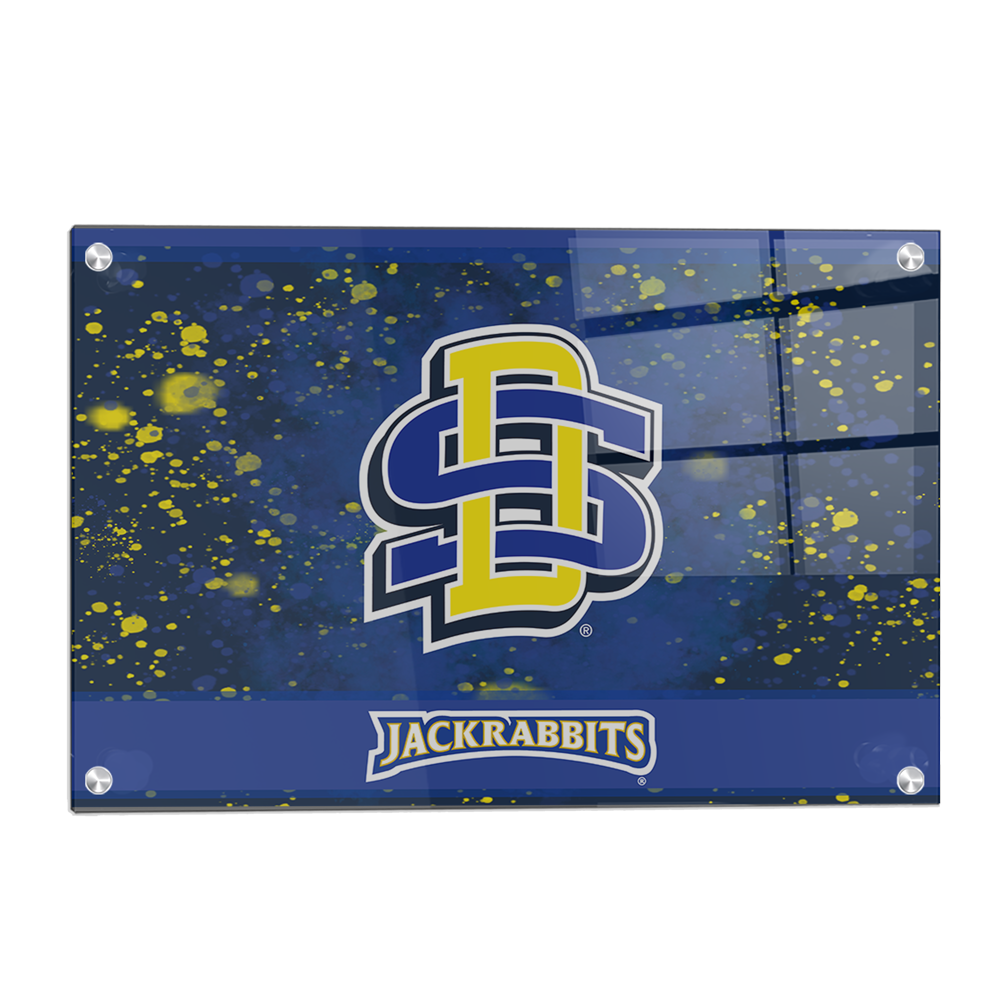 South Dakota State Jackrabbits - SDSU Jackrabbits Colors - College Wall Art #Canvas