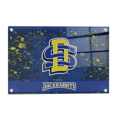 South Dakota State Jackrabbits - SDSU Jackrabbits Colors - College Wall Art #Acrylic
