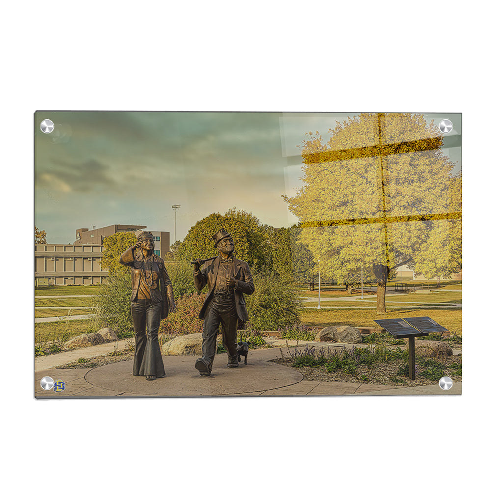 South Dakota State Jackrabbits - Fall Colors - College Wall Art #Canvas