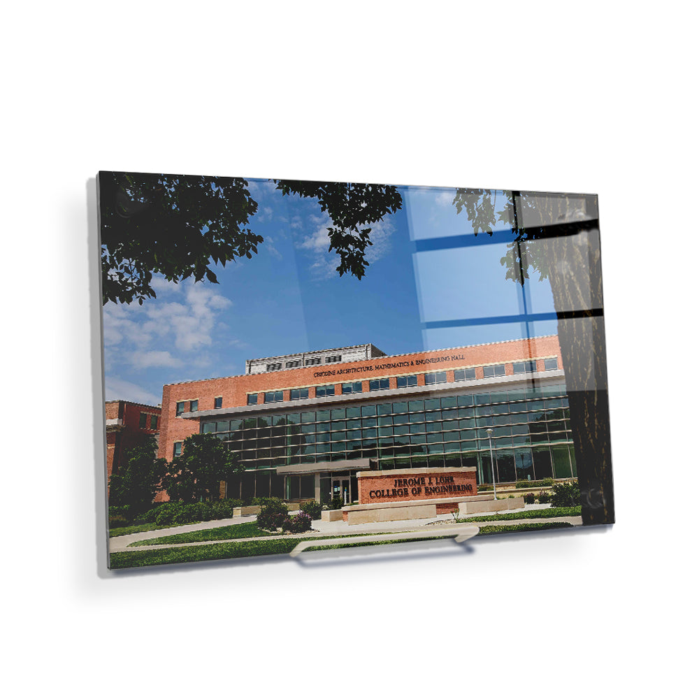South Dakota State Jackrabbits - Chicoine Architecture, Mathmatics & Engineering Hall - College Wall Art #Canvas