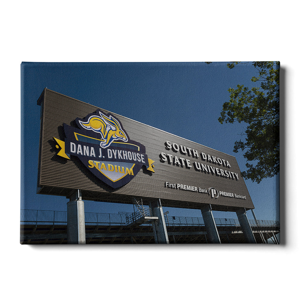 South Dakota State Jackrabbits - Dana J Dykhouse Stadium - College Wall Art #Canvas
