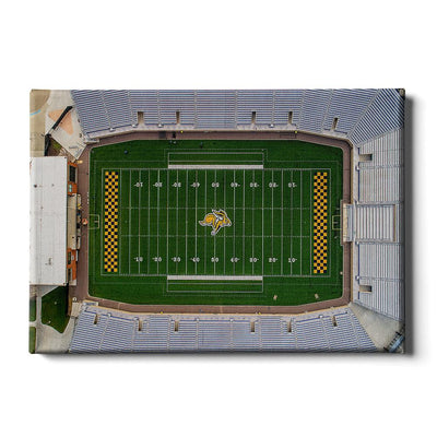 South Dakota State Jackrabbits - DJD Stadium Aerial - College Wall Art #Canvas