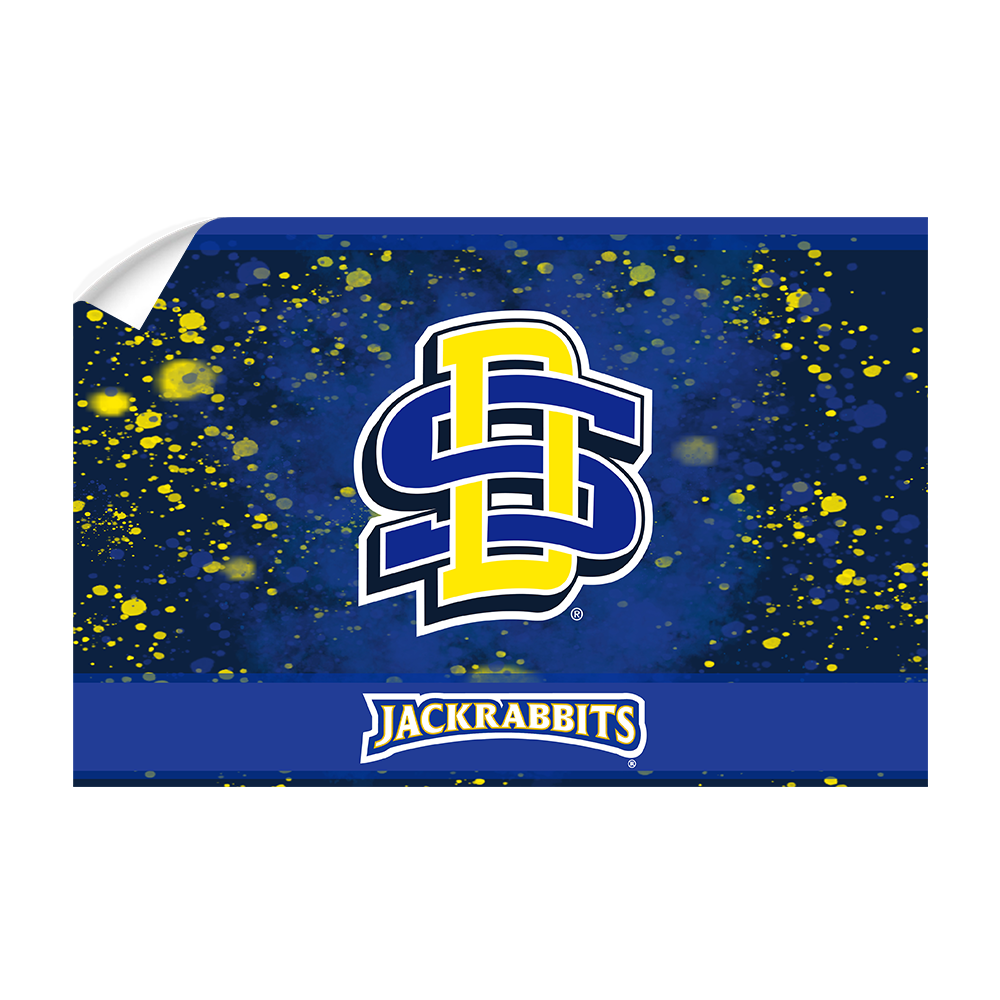 South Dakota State Jackrabbits - SDSU Jackrabbits Colors - College Wall Art #Canvas