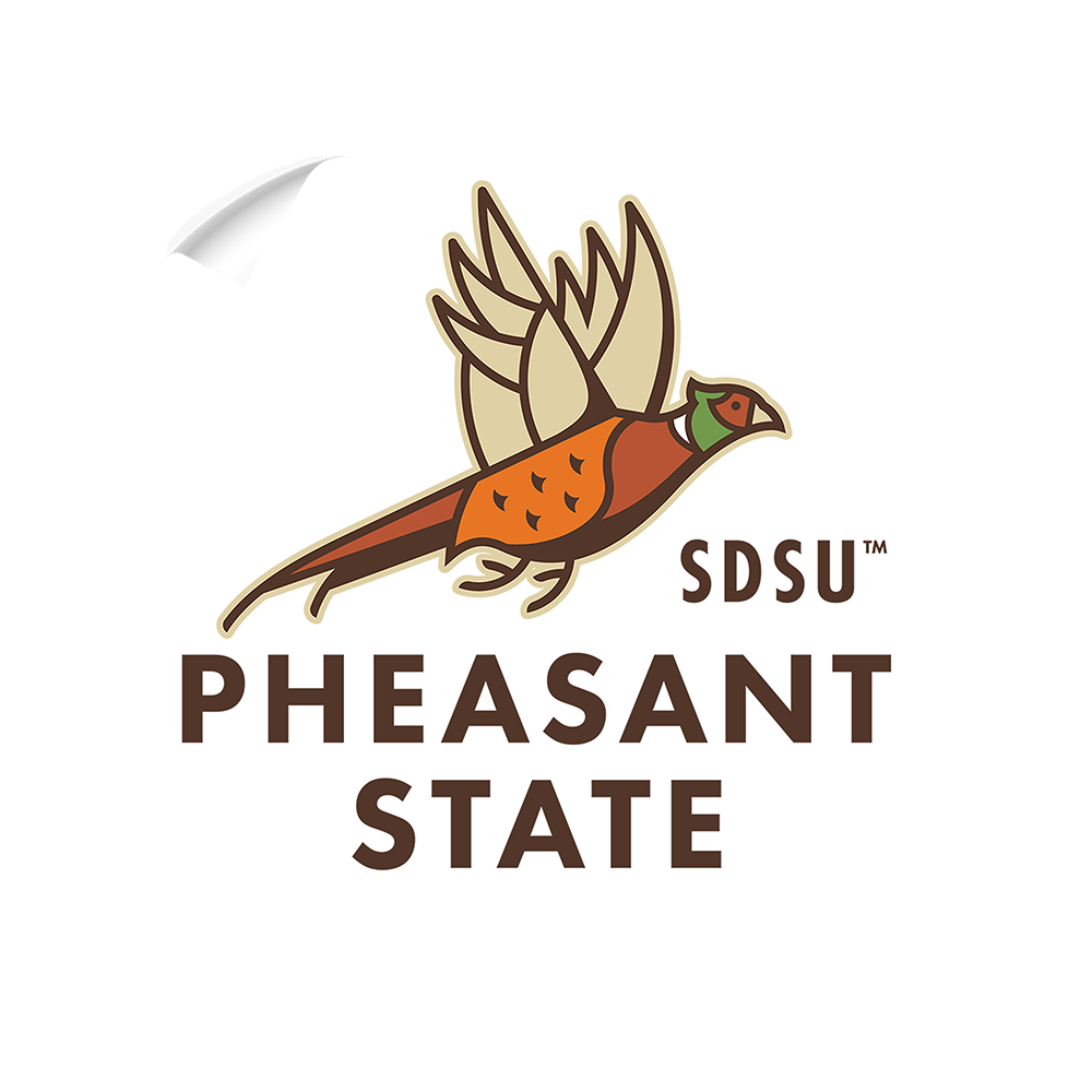 South Dakota State Jackrabbits - Pheasant State Logo - College Wall Art #Canvas