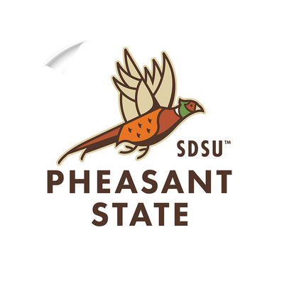South Dakota State Jackrabbits - Pheasant State Logo - College Wall Art #Wall Decal