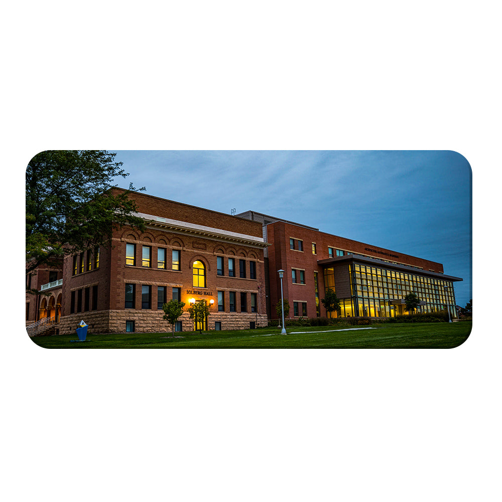 South Dakota State Jackrabbits - Solberg Hall - College Wall Art #Canvas
