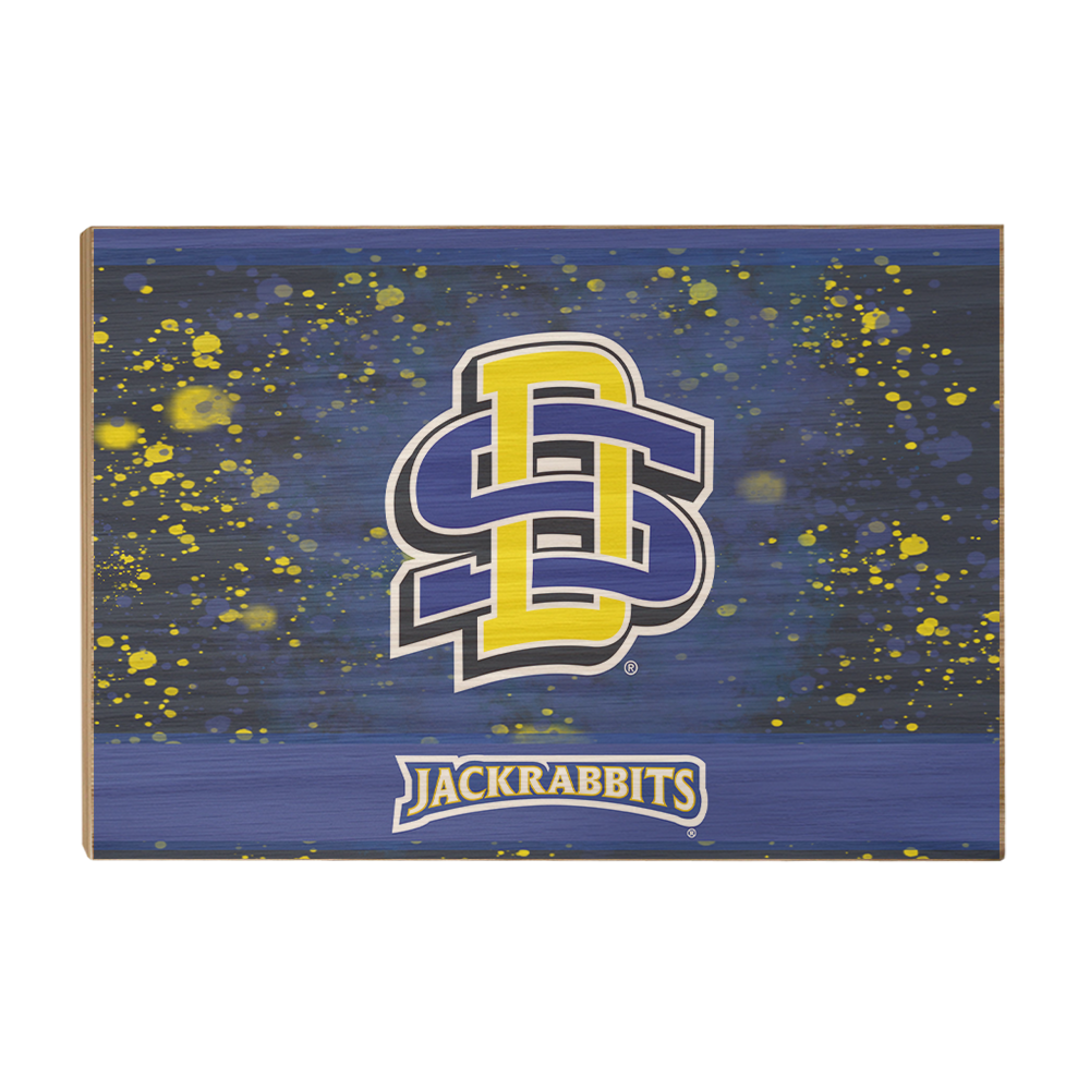 South Dakota State Jackrabbits - SDSU Jackrabbits Colors - College Wall Art #Canvas