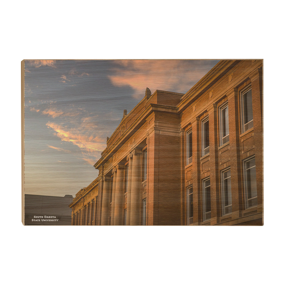 South Dakota State Jackrabbits - South Dakota State University Sunset - College Wall Art #Canvas