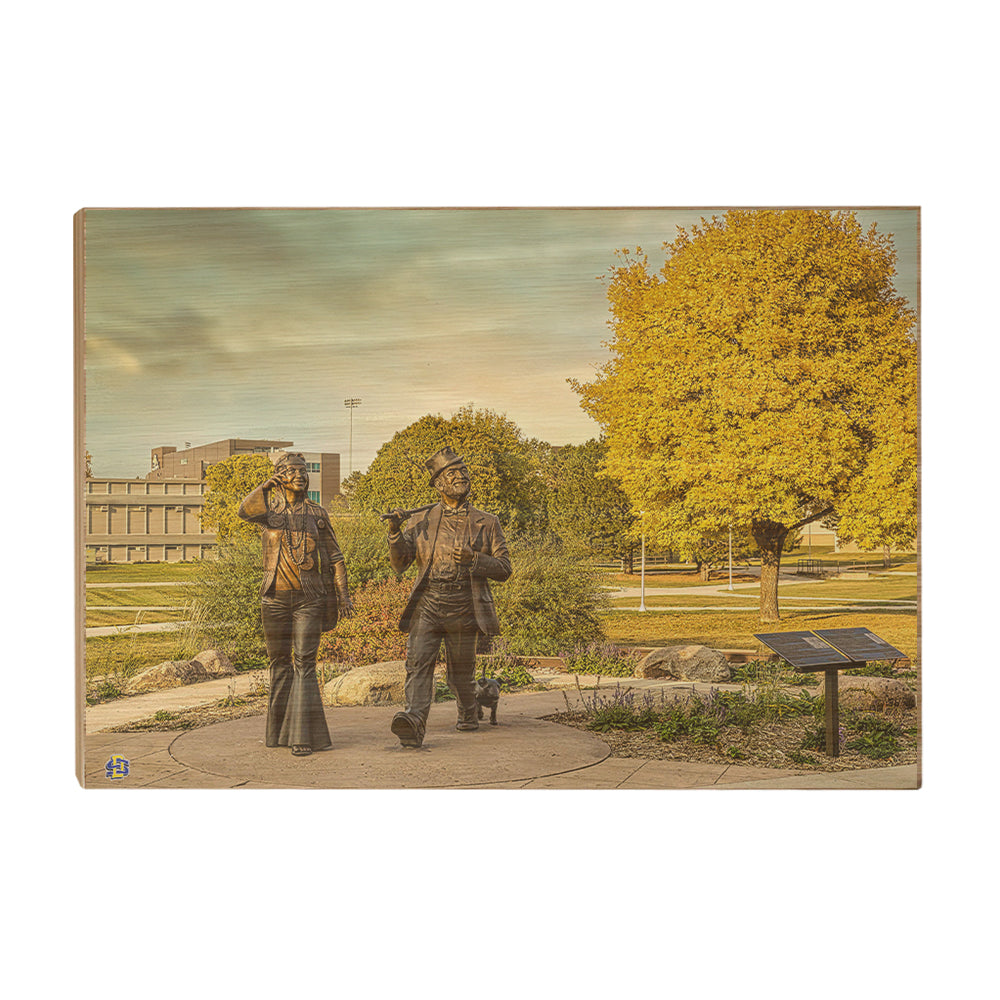 South Dakota State Jackrabbits - Fall Colors - College Wall Art #Canvas