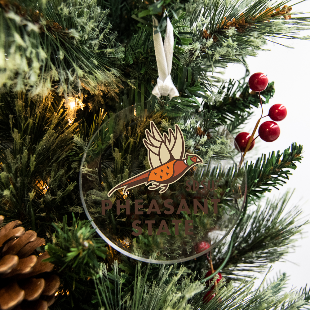 South Dakota State Jackrabbits - Pheasant State Logo Bag Tag & Ornament