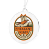 South Dakota State Jackrabbits - Pheasant State Shield Bag Tag & Ornament