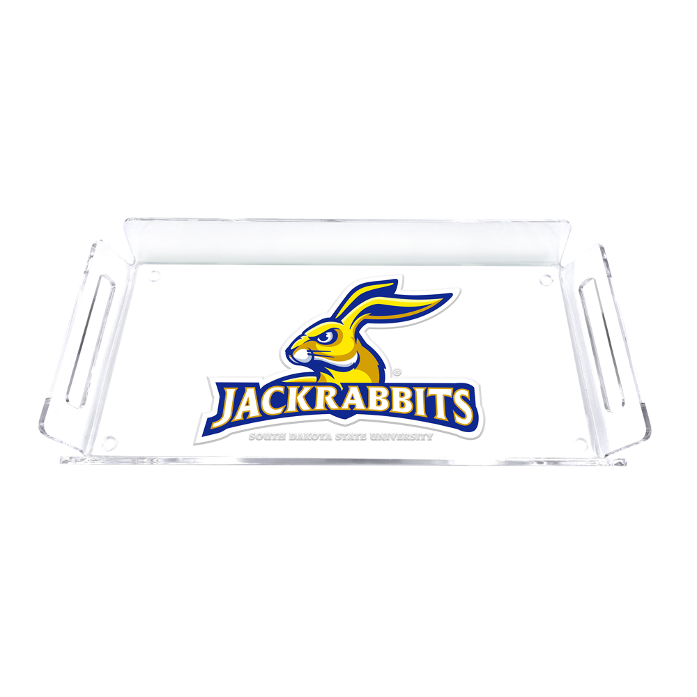 South Dakota State Jackrabbits - Jackrabbits Head SDSU Decorative Serving Tray