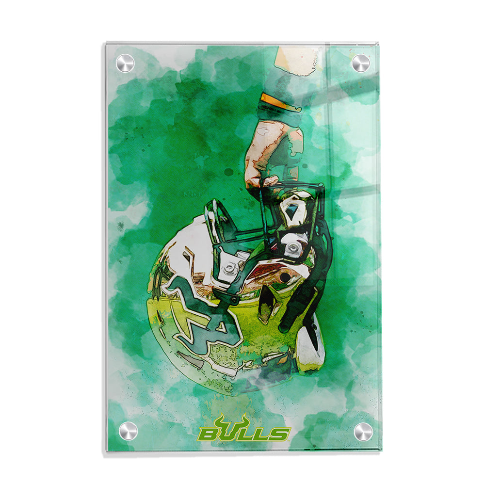 USF Bulls - Bulls Ready for Battle - College Wall Art #Canvas