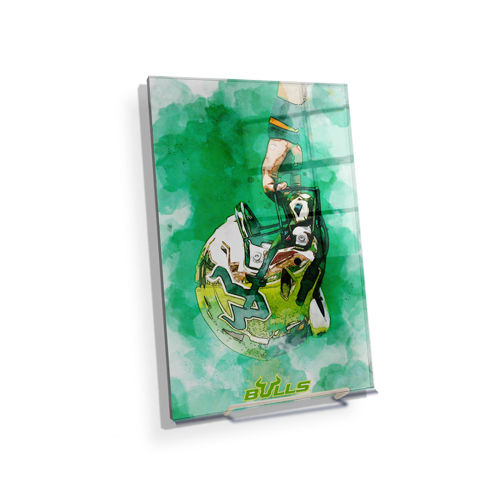 USF Bulls - Bulls Ready for Battle - College Wall Art #Canvas