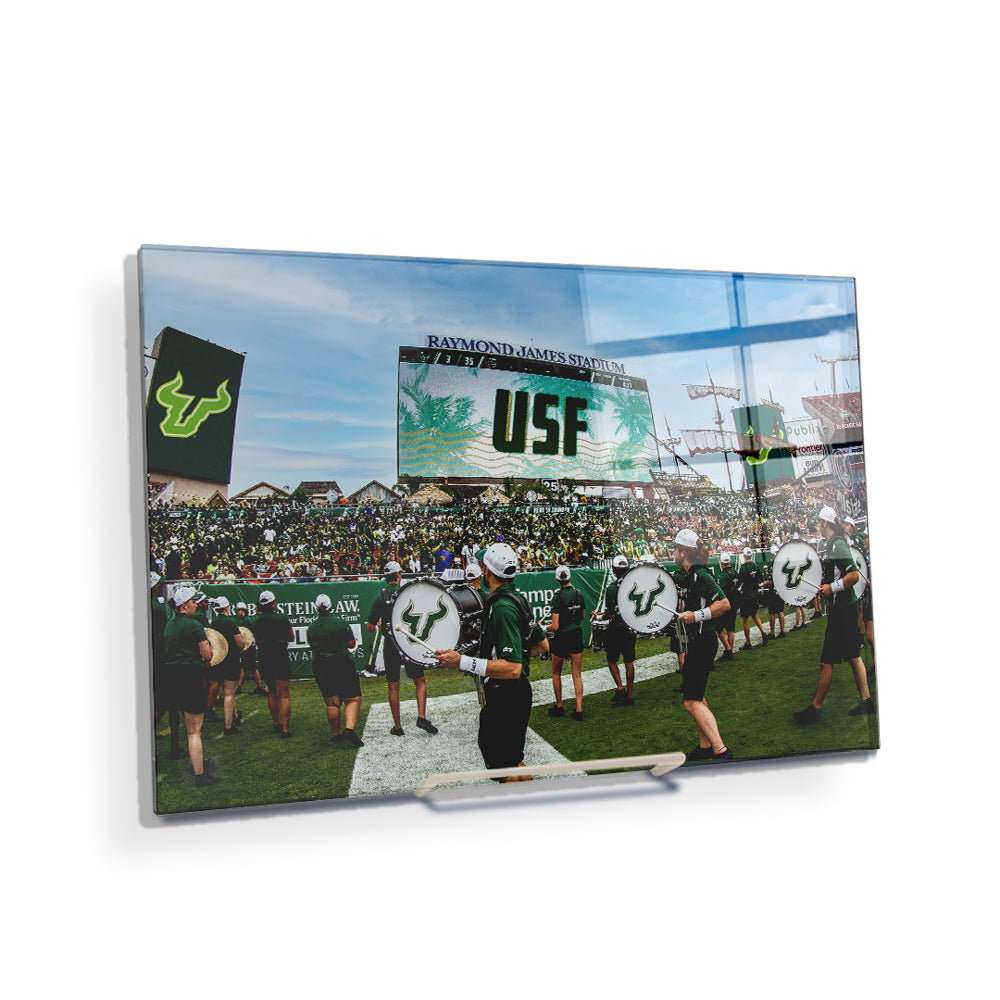 USF Bulls - Bulls Zone - College Wall Art #Canvas