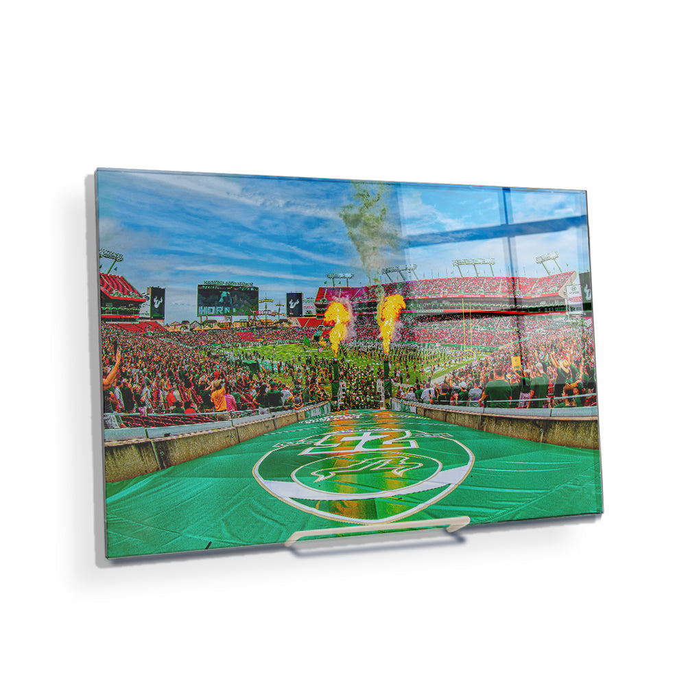 USF Bulls - Enter Bulls - College Wall Art  #Canvas