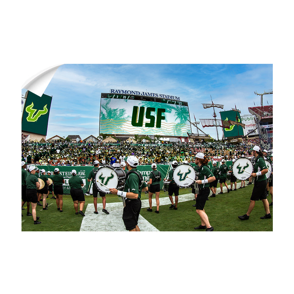 USF Bulls - Bulls Zone - College Wall Art #Canvas