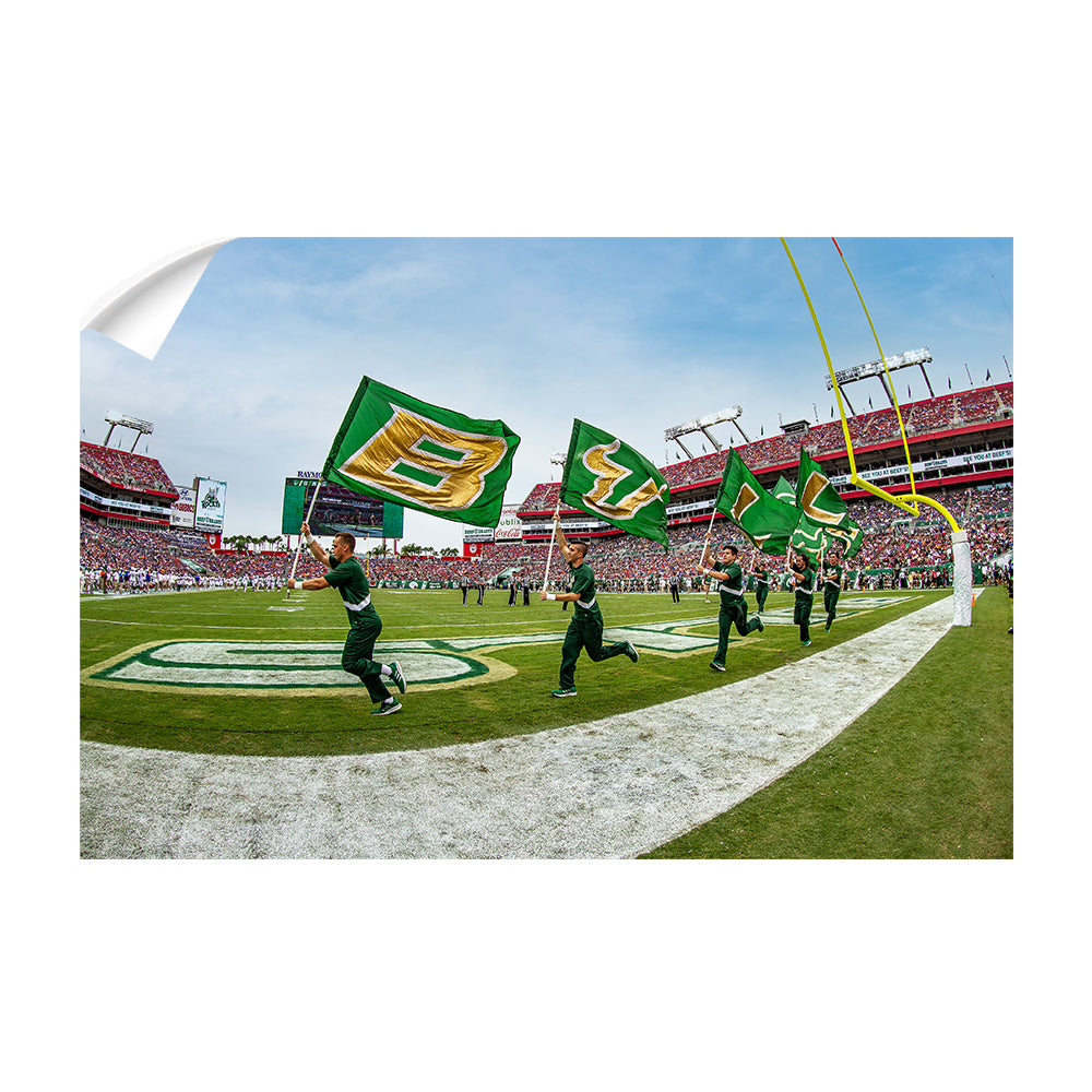 USF Bulls - Bulls Score - College Wall Art #Canvas