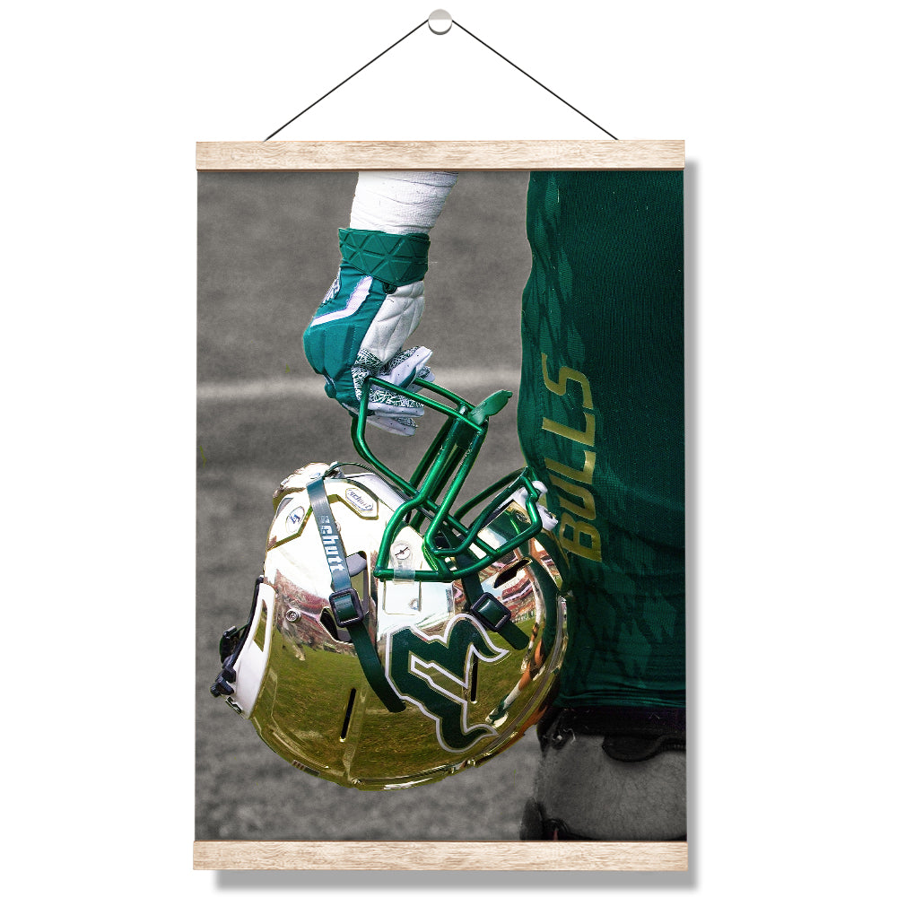 USF Bulls - Battle Ready - College Wall Art #Canvas