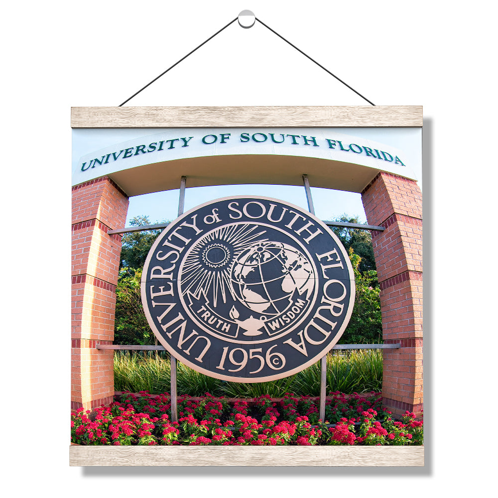 USF Bulls - University of South Florida - College Wall Art #canvas