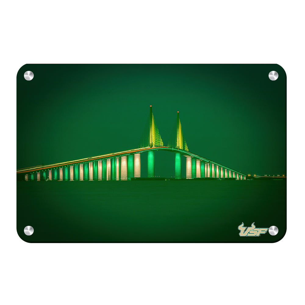 USF Bulls - USF 2020 Skyway - College Wall Art #Canvas