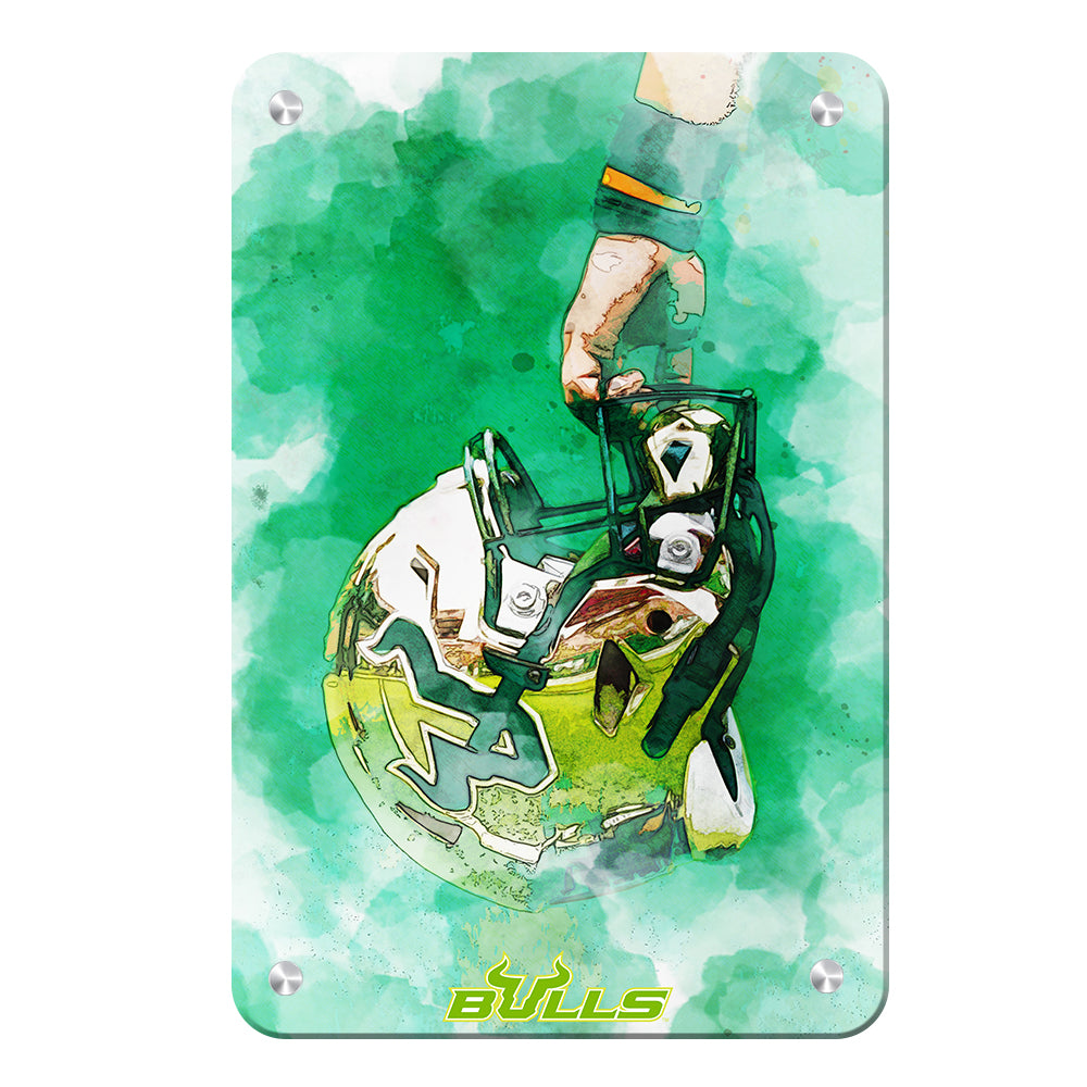 USF Bulls - Bulls Ready for Battle - College Wall Art #Canvas