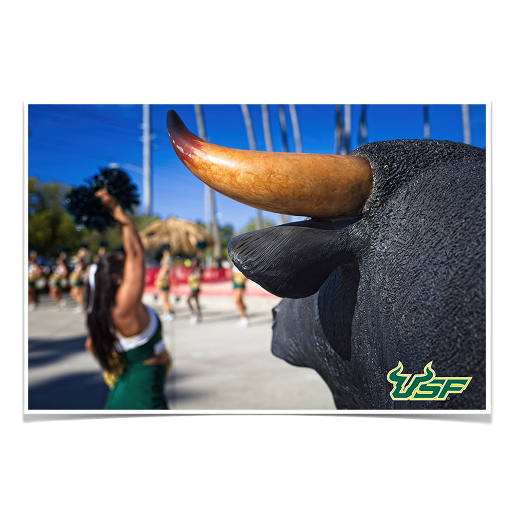 USF Bulls - Bulls Watch - College Wall Art #Canvas