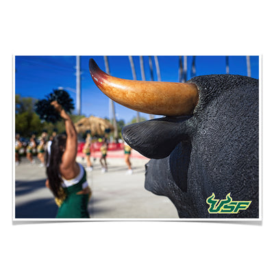 USF Bulls - Bulls Watch - College Wall Art #Poster