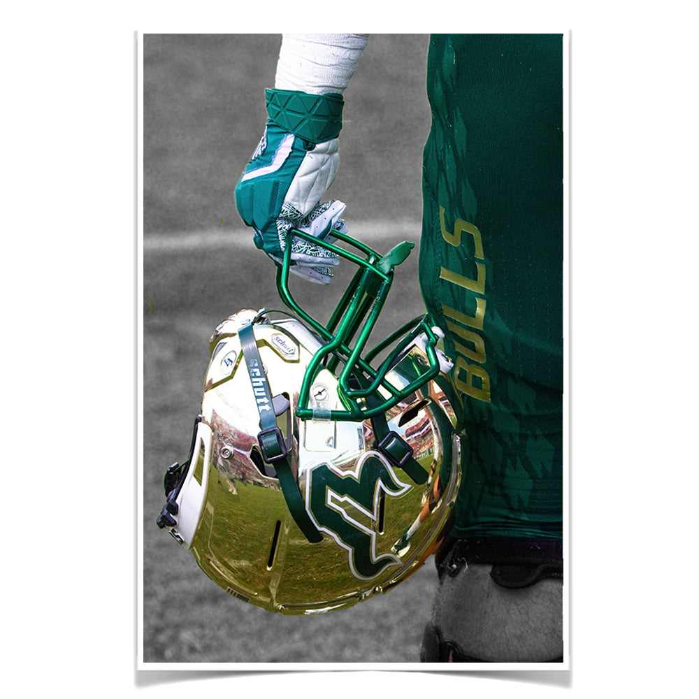 USF Bulls - Battle Ready - College Wall Art #Canvas
