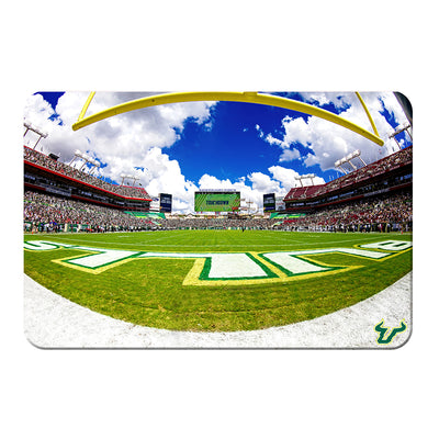 USF Bulls - Bulls End Zone Touchdown - College Wall Art #PVC