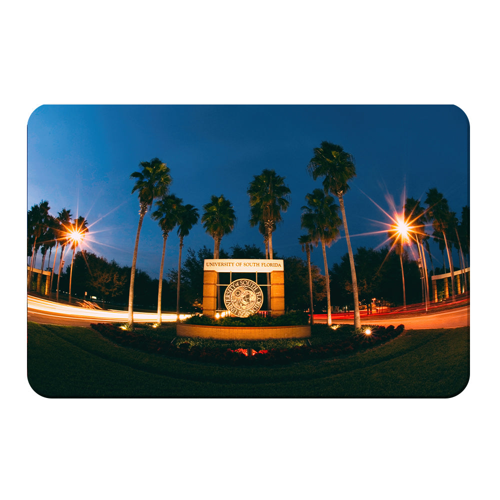 USF Bulls - USF Night Entrance - College Wall Art #Canvas