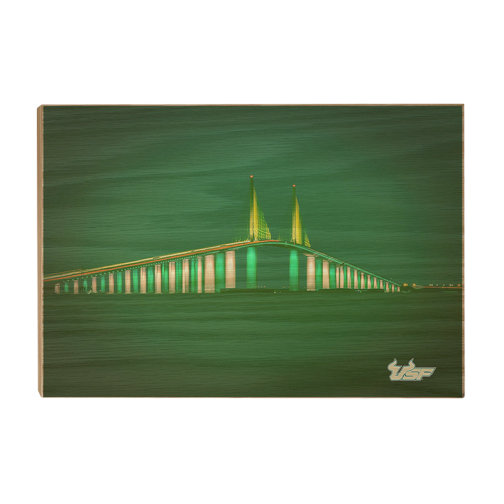 USF Bulls - USF 2020 Skyway - College Wall Art #Canvas